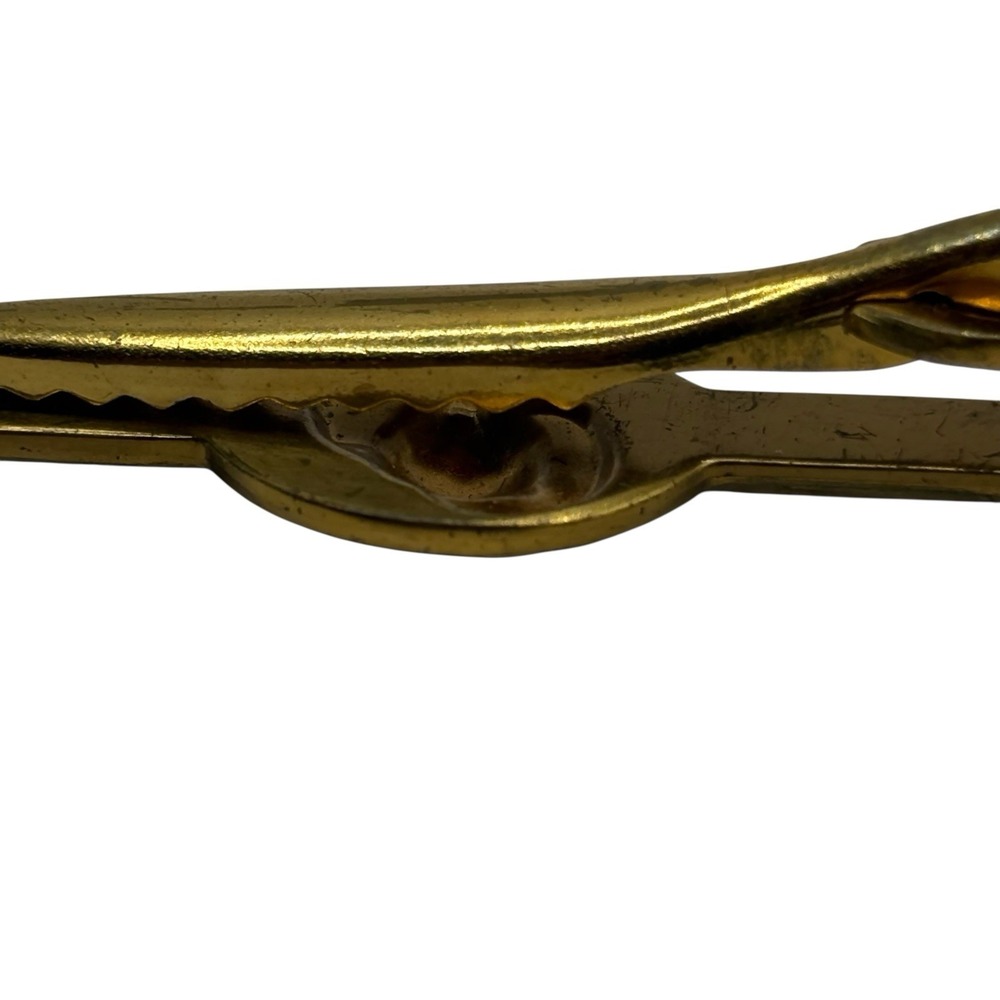 USMC Marine Corps Tie Bar Clip Swank Eagle Anchor Globe Gold Tone Military‎ VTG - Picture 6 of 10